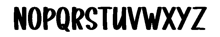 Preppy Notes Font UPPERCASE