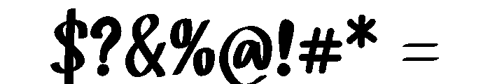 Preppy Pop Font OTHER CHARS