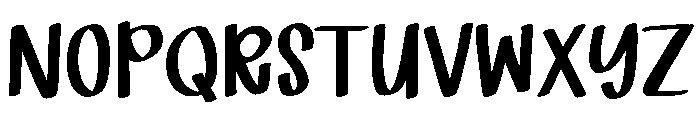 Preppy Pop Font UPPERCASE