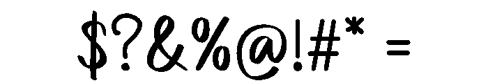 Preppy Spring Font OTHER CHARS