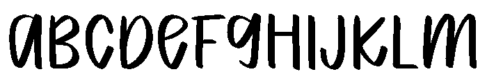 Preppy Spring Font UPPERCASE