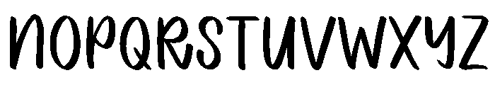 Preppy Spring Font UPPERCASE