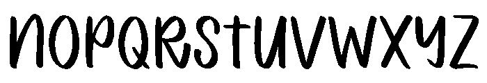 Preppy Spring Font LOWERCASE