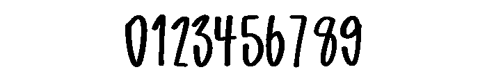 Preppy Writing Font OTHER CHARS