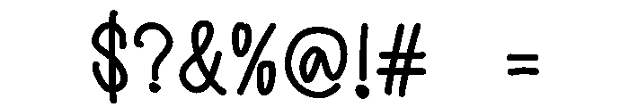Preppy berry Font OTHER CHARS