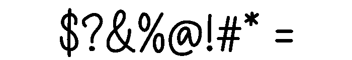 Preppy cool Font OTHER CHARS