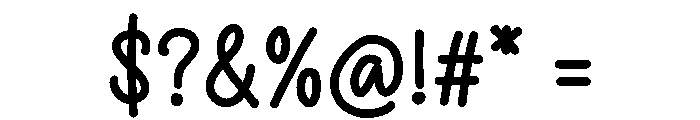 Preppy cute Font OTHER CHARS