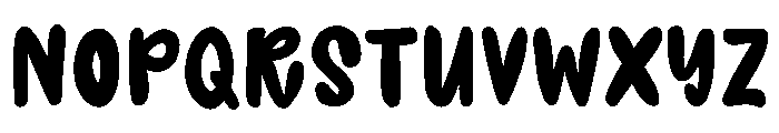 Preppy lover Font UPPERCASE