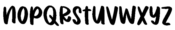 Preppy sweet Font LOWERCASE