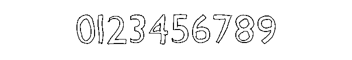 Preschool Doodles Regular Font OTHER CHARS