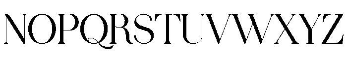 Prestiga Font UPPERCASE