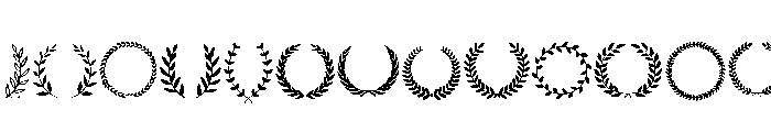 Prestige Wreath FONT