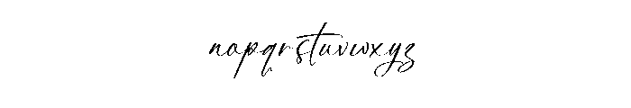 Prestiges Enternals Font LOWERCASE