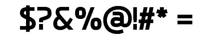 Prestimo Bold Font OTHER CHARS