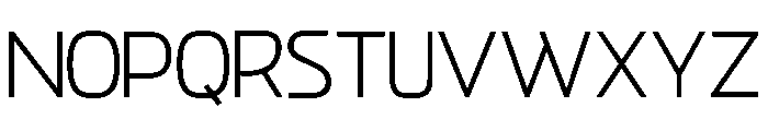 Prestimo Light Font UPPERCASE
