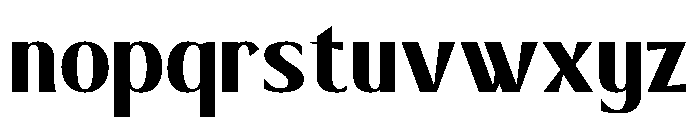 Prestion Condensed Font LOWERCASE