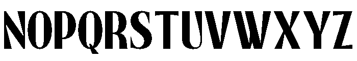 Prestion Extra Condensed Font UPPERCASE
