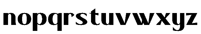 Prestion Regular Font LOWERCASE