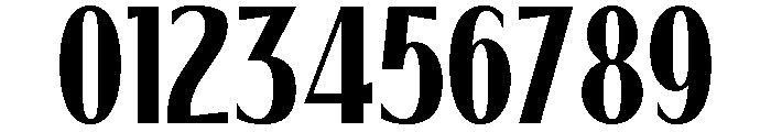 Prestion Ultra Condensed Font OTHER CHARS