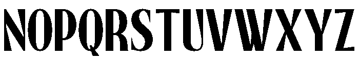 Prestion Ultra Condensed Font UPPERCASE