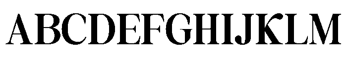 Prestyne Regular Font UPPERCASE