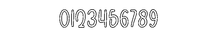 Pretty Awesome Font OTHER CHARS
