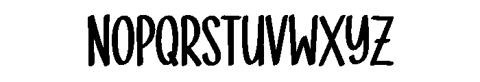 Pretty Easter Font UPPERCASE