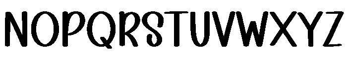 Pretty Kitten Font UPPERCASE