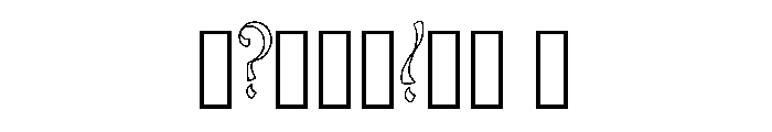 Pretty Ribbon By Squeeb Regular Font OTHER CHARS