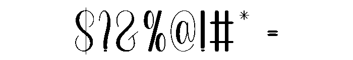 Pretty Wedding Font OTHER CHARS