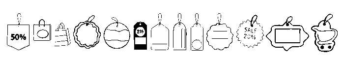 Price Tag FONT