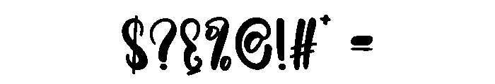 Prickly Font OTHER CHARS