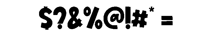 Pride Month Regular Font OTHER CHARS
