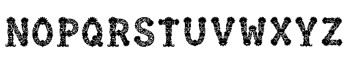 Priel Regular Font UPPERCASE