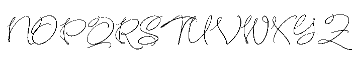 Prigale Regular Font UPPERCASE
