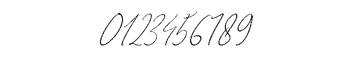 Prigale Slant Regular Font OTHER CHARS