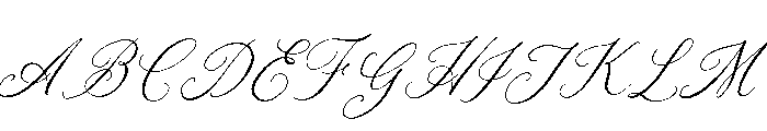 Prime Academy Script Font UPPERCASE