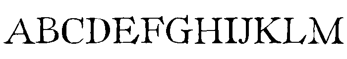 Prime Academy Serif Font UPPERCASE