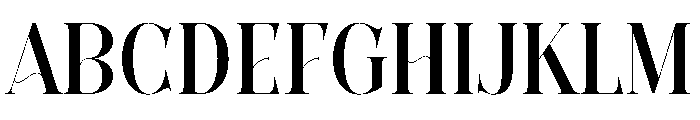Prime Lucky Regular Font UPPERCASE
