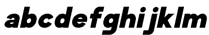 Prime Nordic Black Italic FONT