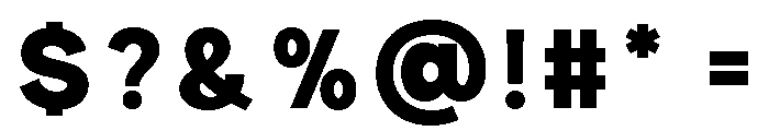 Prime Nordic Black Font OTHER CHARS
