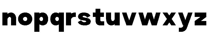 Prime Nordic Black Font LOWERCASE