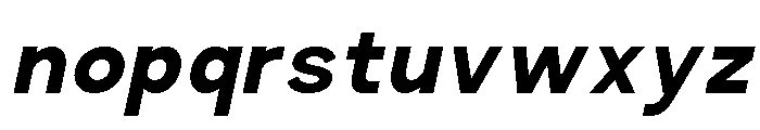 Prime Nordic Bold Italic Font LOWERCASE