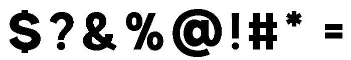 Prime Nordic Extra Bold Font OTHER CHARS