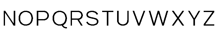 Prime Nordic Extra Light Font UPPERCASE