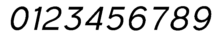 Prime Nordic Light Italic Font OTHER CHARS