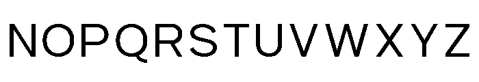 Prime Nordic Light Font UPPERCASE