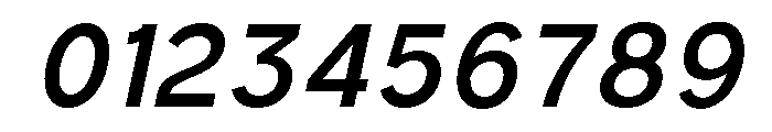 Prime Nordic Medium Italic Font OTHER CHARS