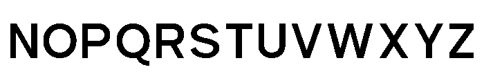 Prime Nordic Medium Font UPPERCASE