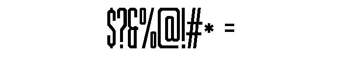 Prime Serif Font OTHER CHARS